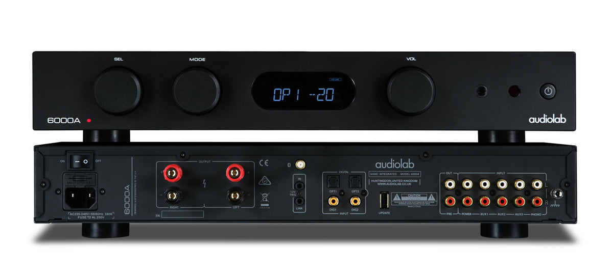 Audiolab 6000A 三種運作模式選單