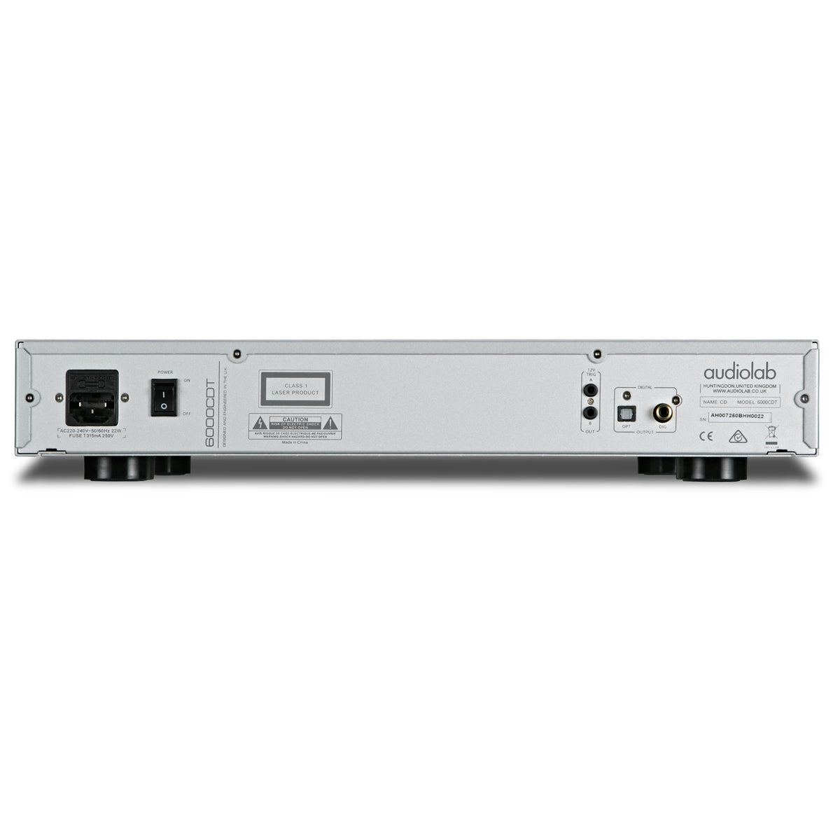 Audiolab 6000CDT 銀色款 12V 觸發連動介面