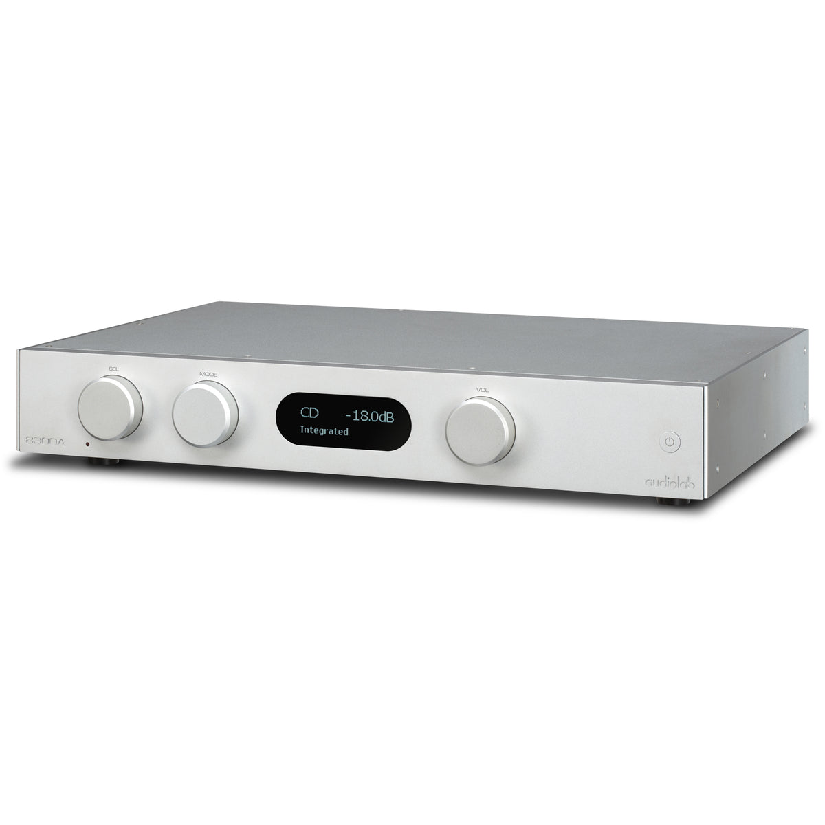 Audiolab 8300A 銀色款 正面面板設計