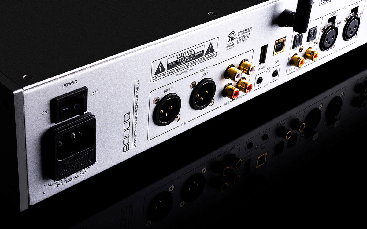 Audiolab 9000Q 高音質 USB DAC 輸入與藍牙