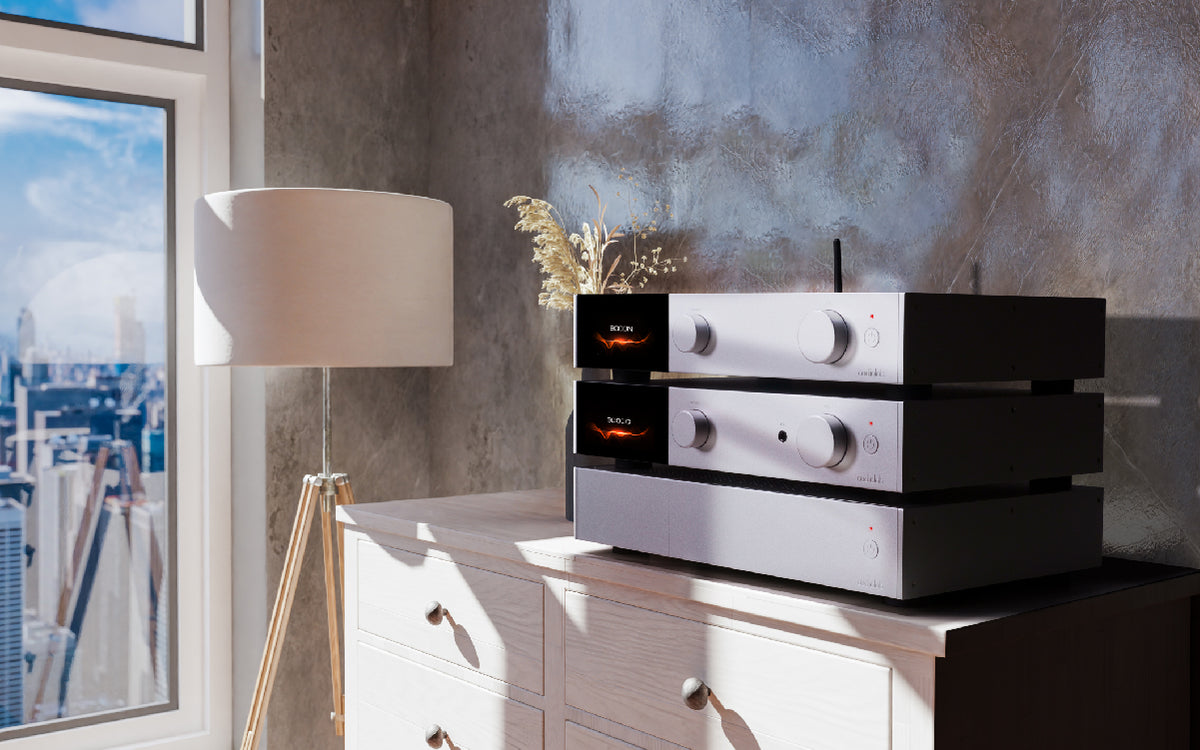 Audiolab 9000P 橋接與單聲道設定示意