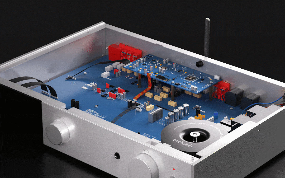 Audiolab 9000Q 內部電源與組裝動態展示